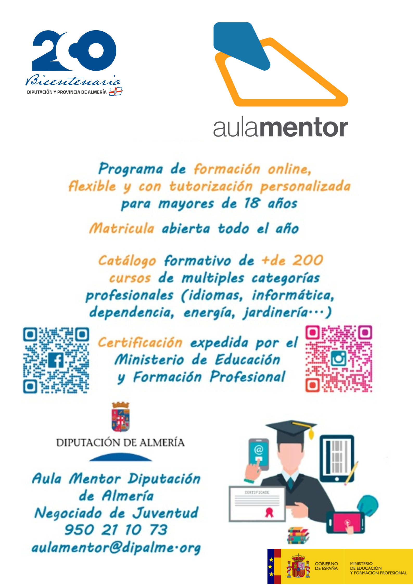 AULA MENTOR Formación online